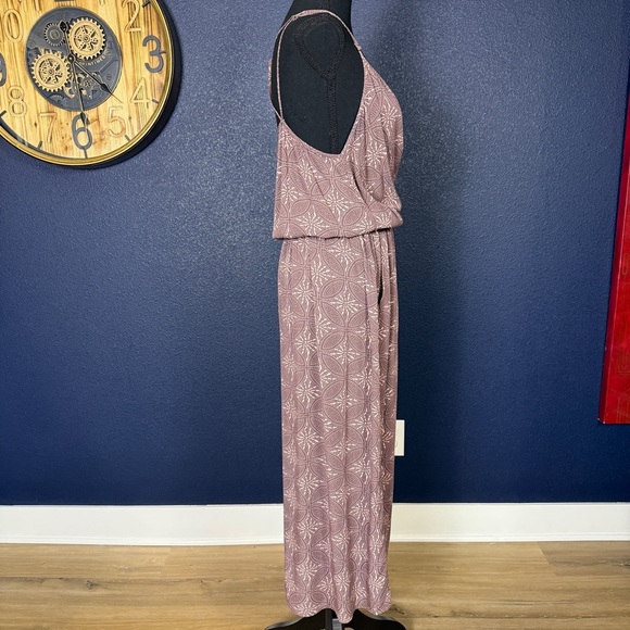 Carve Designs Mauve Grayson Midi Dress, Mauve Taupe, XL - Picture 9 of 11